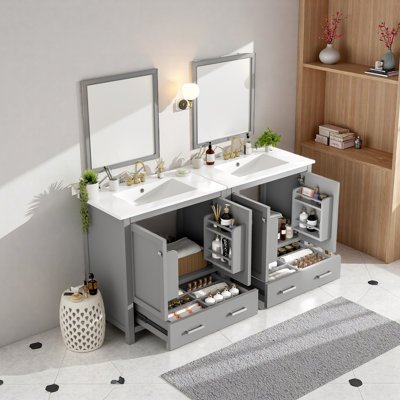 Ensemble de meuble-lavabo 60 "60"