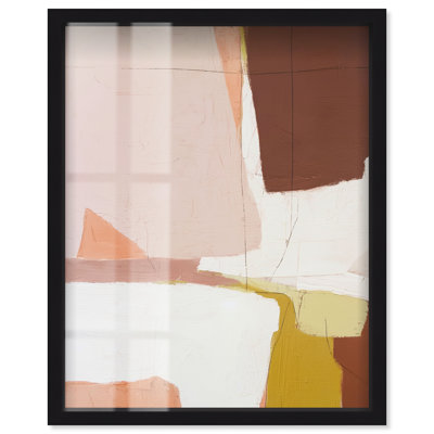 Soft Boundaries III, impression sous cadre noir, décoration murale pour salon par Art Remedy, 48 x 60