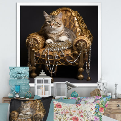 Gangsta Glam Cool Cat - imprimé
