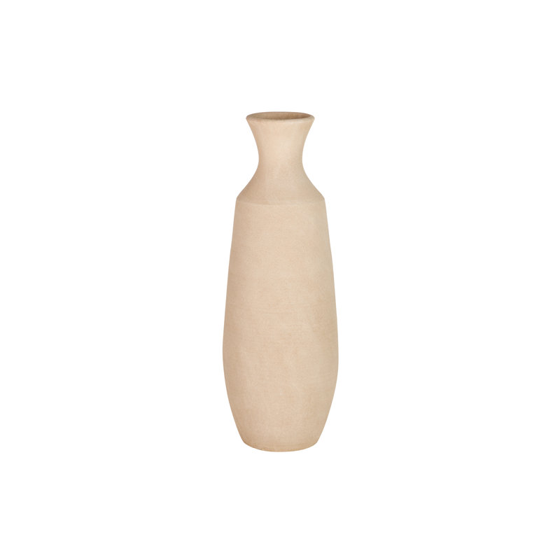 Ceramic / Porcelain Table Vase, 80cm H x 30cm W x 30cm D, Brown