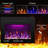 Abdualeem Electric Fireplace Insert with 5120 BTU-1424885508