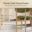 Chaise d'appoint rembourrée en bois massif-133229329-133229330