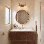 Éclairage pour salle de bain 2 lumières Kesia en noir-70337296-119772176-119772180