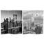 70.88" x 47.25" New York Scenes 3 Panel Room Divider-593526523