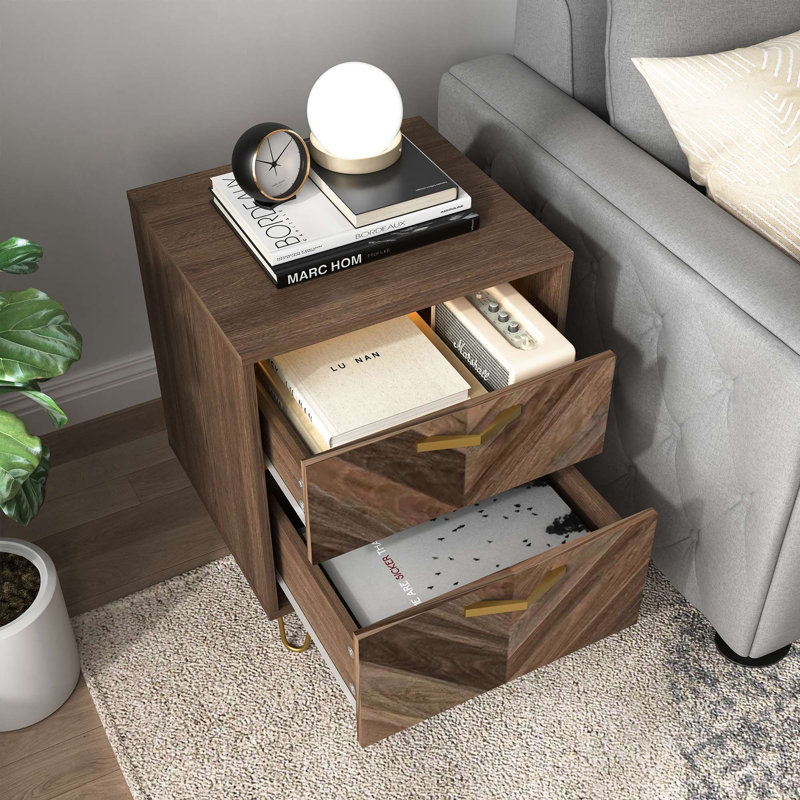 Cianni 15.7'' W Nightstand, 1