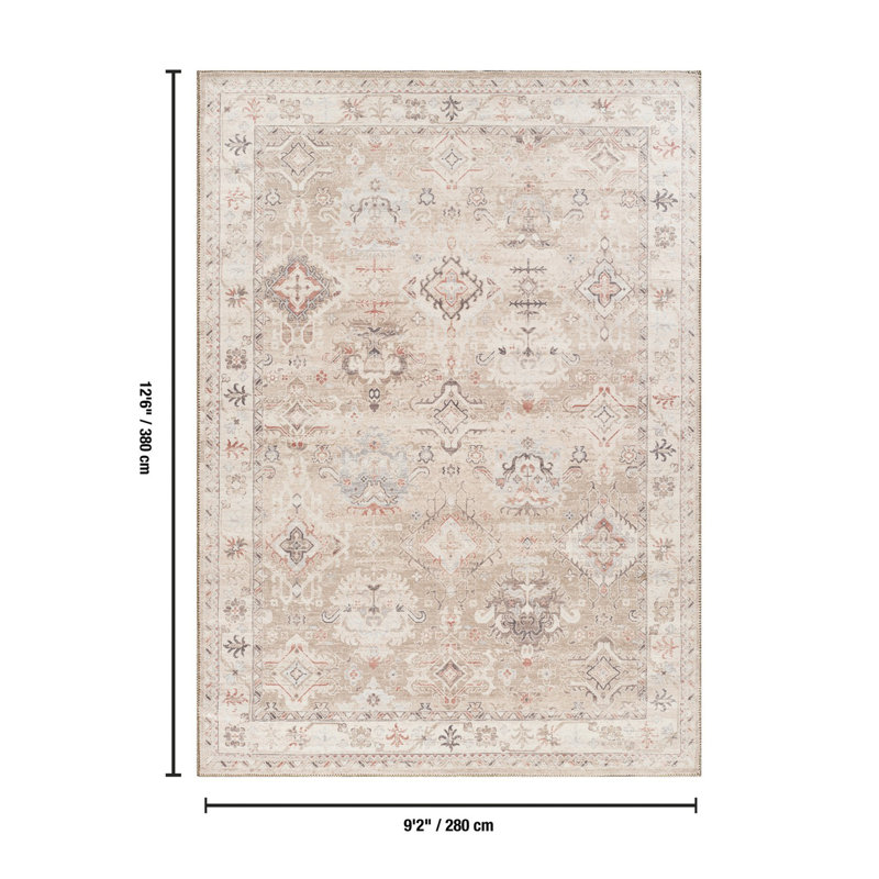 Tapis Oxford, Rectangle 9 pi 2 po x 12 pi 6 po