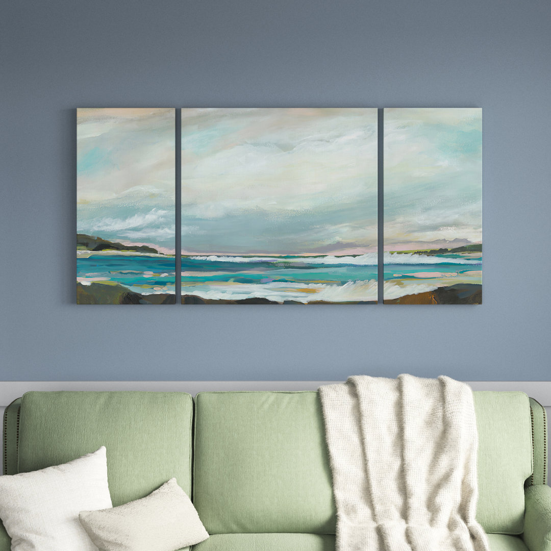 " Seaside View III " 3 - Pieces Beachcrest Home™ 