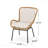2-Piece Set Patio Chair Mccaskill With Cushions-989860288