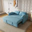 Canapé-lit polyvalent à double usage avec option de lit rétractable, idéal pour des sièges confortables et un espace de couchage supplémentaire dans les salons