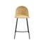 Ensemble de 2 chaises de bar en rotin