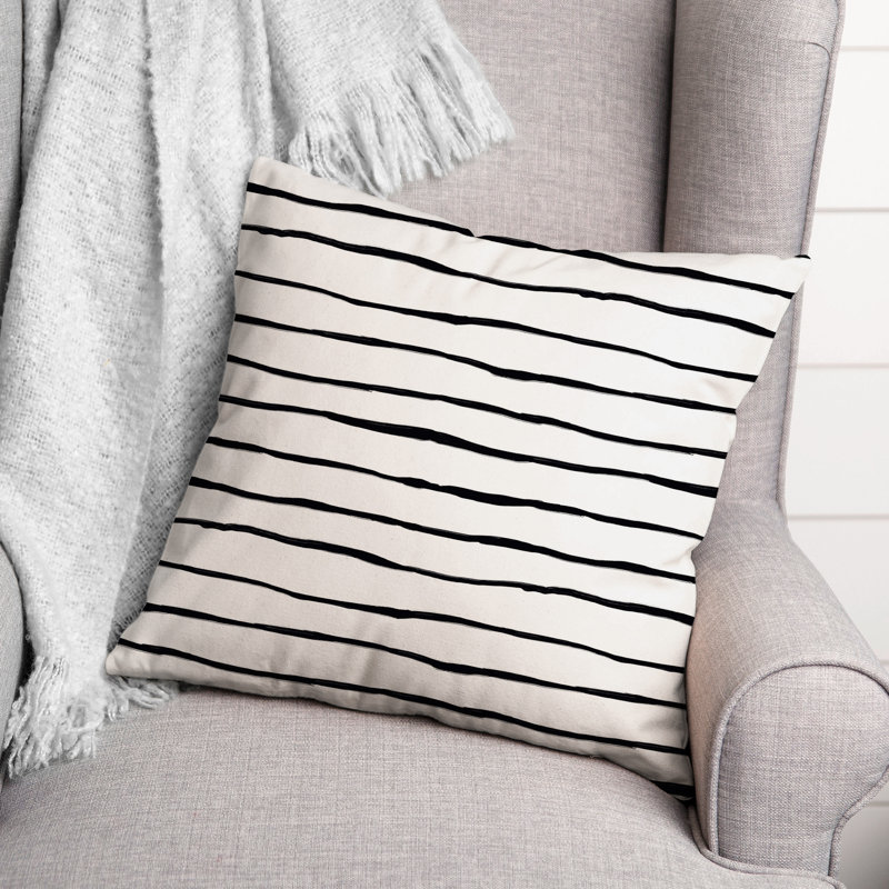 Spun Polyester Throw Pillow