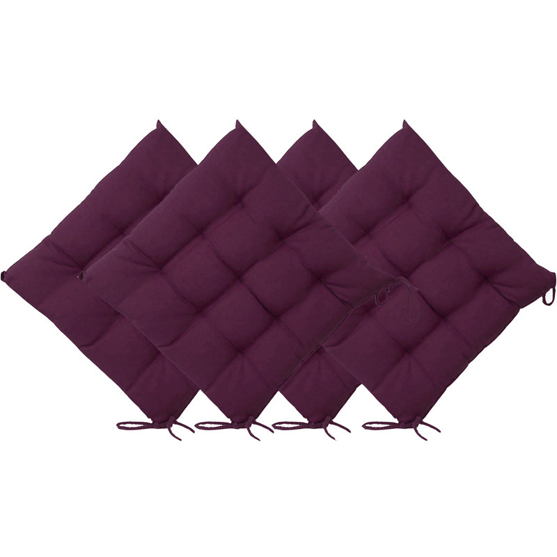Garden Seat Cushion, Purple