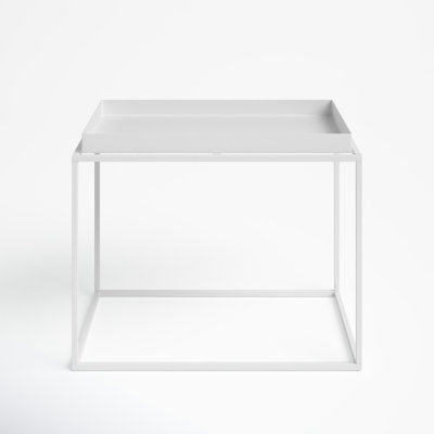 Ivan Stainless Steel Tray Top End Table