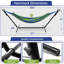 Hamac double réglable en coton avec support-782246007