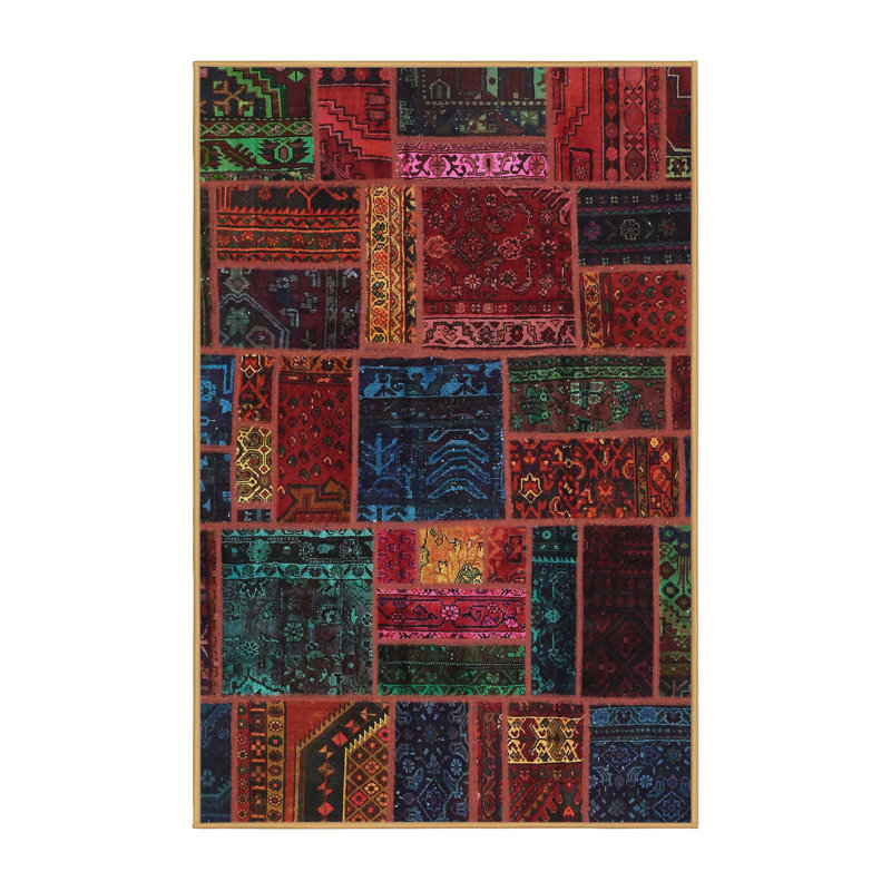Abstract Indoor Rug, Runner 2' x 5'