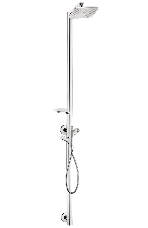 Urquiola Thermostatic All-In-One Kit with Rough in-Valve, Chrome