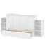 Grand lit escamotable avec rangement-612554942