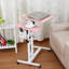 Adjustable Metal Base Writing Desk