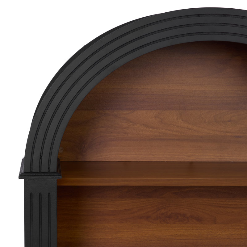 Bibliothèque arquée 45,9 "pour enfants, vitrine de rangement arquée