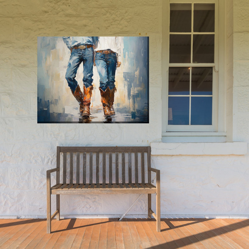 Art sur toile d'extérieur Steppin 'Out