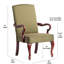 Chaise à accoudoir