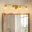 4-Light Dimmable Bathroom Vanity Light With Crystal