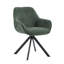 59cm Wide Upholstered Metal Dining Chairs-1793750031