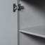 Meuble-lavabo gris avec lavabo - Armoire en bois massif de 36 po, 6 tiroirs, tablette réglable, option de décoration moderne-200161250
