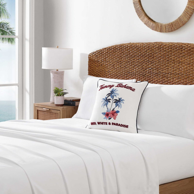 Coussin en coton Tommy Bahama Palm Paradise