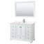 Ensemble de meuble-lavabo simple 48 "avec miroir Deborah-97691429-97691432-97691434