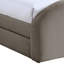 Lit gigogne en tissu Chiu Chenille-1024057059
