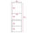 Mila Bathroom Cabinet, Two Interior  Shelves, Two External Shelves, Single Door Cabinet-1291347051