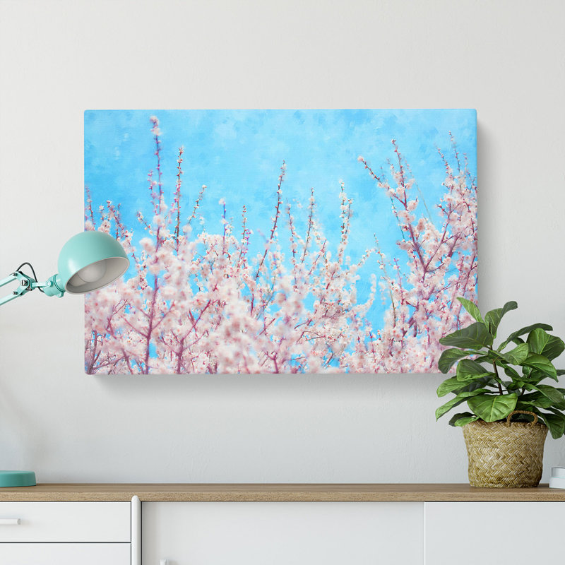 Top of the Blossom Tree - Wrapped Canvas, 60cm H x 91cm W x 3cm D