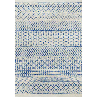Tapis bleu / ivoire Bernhard Global