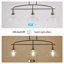 Luminaire suspendu industriel 3 lumières