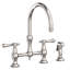 Chesterfield Kitchen Bridge Faucet with Side Spray-351712960