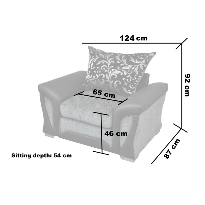 Shannon Upholstered Chenille Armchair