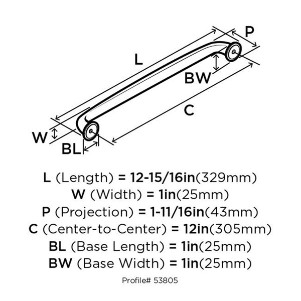 Dimensions du produit