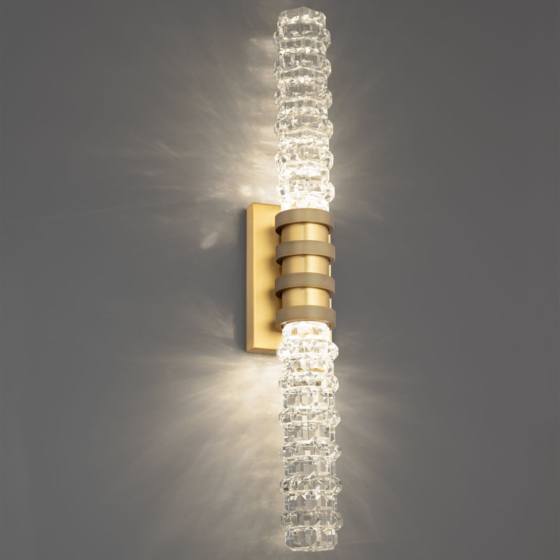Kemberly 2 - Light LED Vanity Light, 13 W, Brushed Nickel