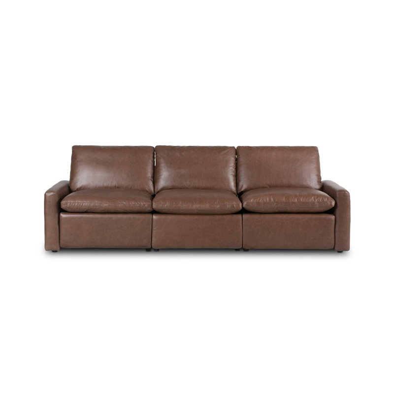 Tillery Power Reclining Sofa, Sonoma Coco Genuine Leather