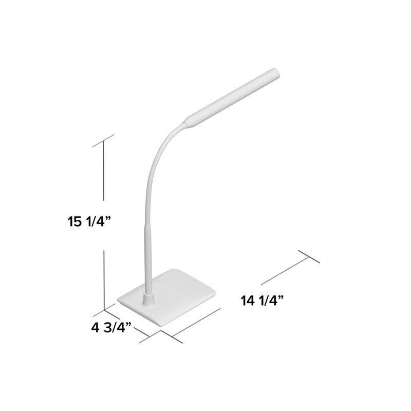 Lampe de bureau 15,2 po Pecic