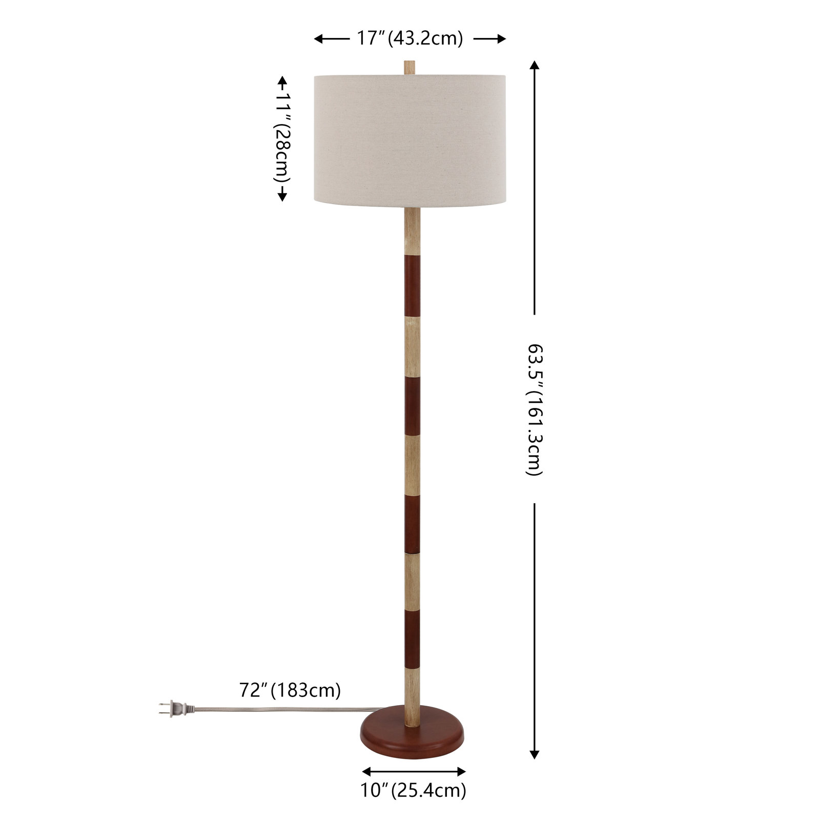 62" Floor Lamp