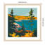 «A Scenic View I» par Walker, impression sur bois encadrée-109724908