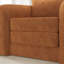 Canapé-lit pliant, canapé rembourré en chenille moderne - fauteuil d'appoint confortable, aucun assemblage requis-95198467