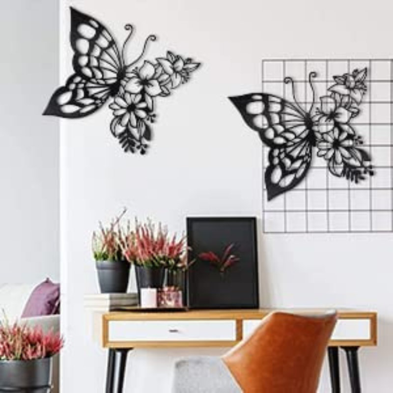 Farmhouse Wall Decor, 7.8'' H x 9.1'' W x 0.2'' D