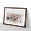 Flying over the Chicago Skyline 1 Piece Single Picture Frame Painting on MDF-56853869-56853877