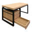 Adeley Metal Base Writing Desk-378501958