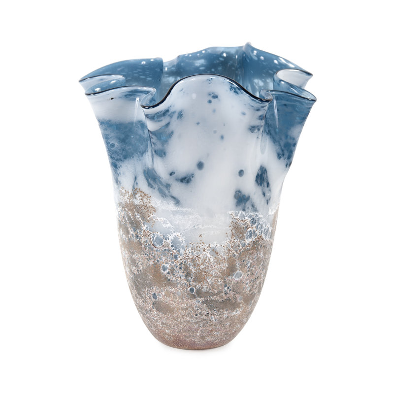 Vase de table en verre Gruber