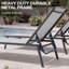 Chaise longue simple inclinable 75,79 po Blevens-1263258015