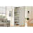 Multifunctional 8 - Layer Cd Bookcase, Adjustable Shelves, Detachable Into Two 4 Cabinets, Construction, 25 Lbs Shelf Load Bearing Storage Shelving, 6 , Suitable For Office,-126005763